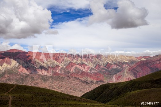 Bild på Serranias del Hornocal colored mountains Argentina